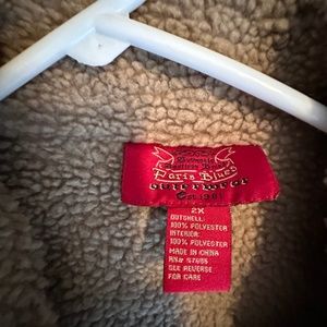 SHERPA JACKET SUEDE XXL